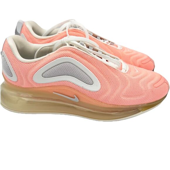 Nike Air Max 720 Women’s 7.5 Bleached Coral Pink Running Fitness Athletic Shoes - Picture 5 of 8